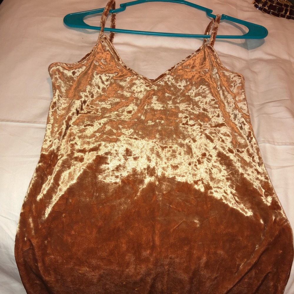 Suede dress